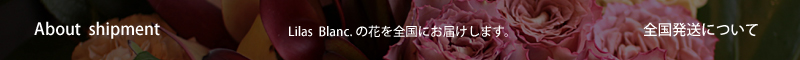 全国発送について 全国発送について